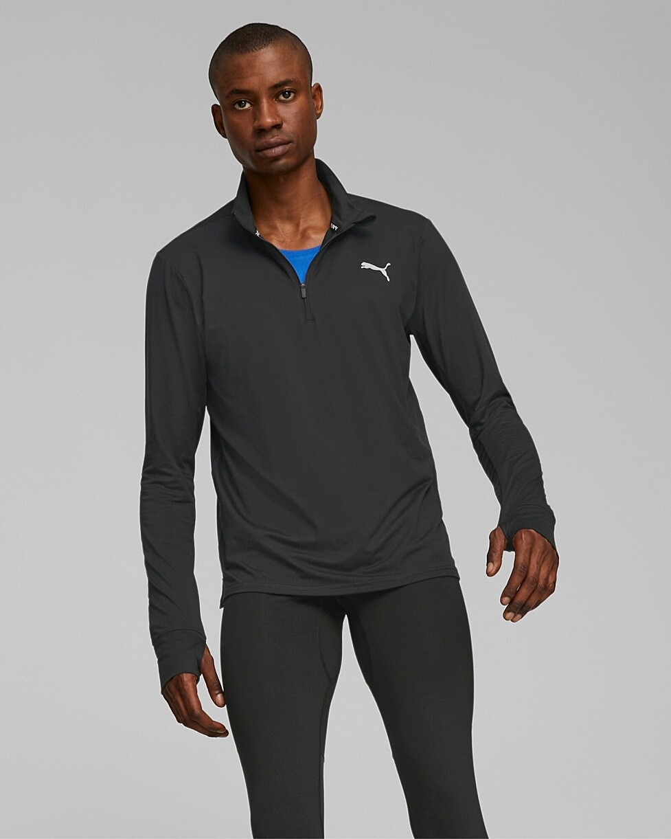 SWEAT PUMA RUN FAVORITE ZIP