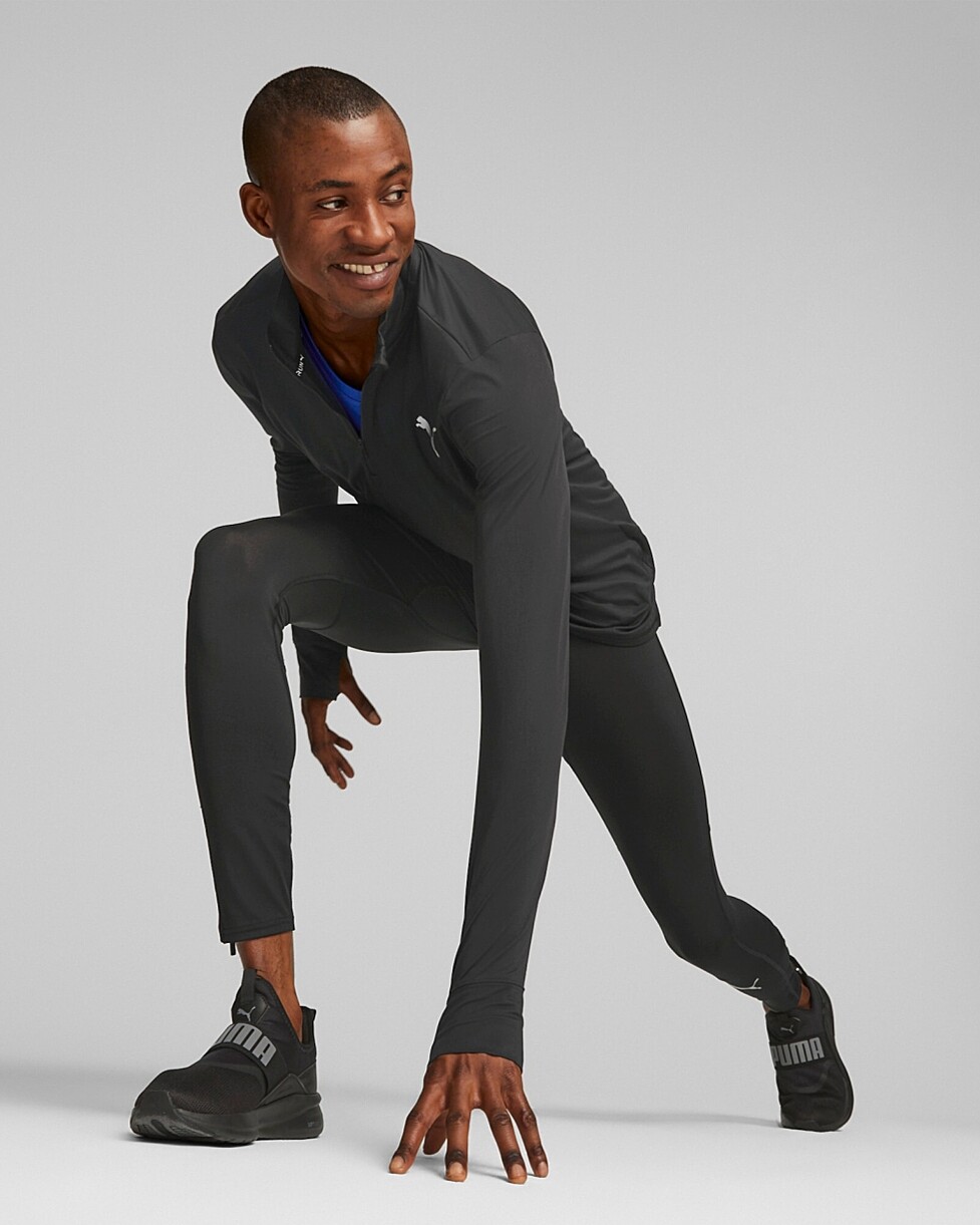 SWEAT PUMA RUN FAVORITE ZIP