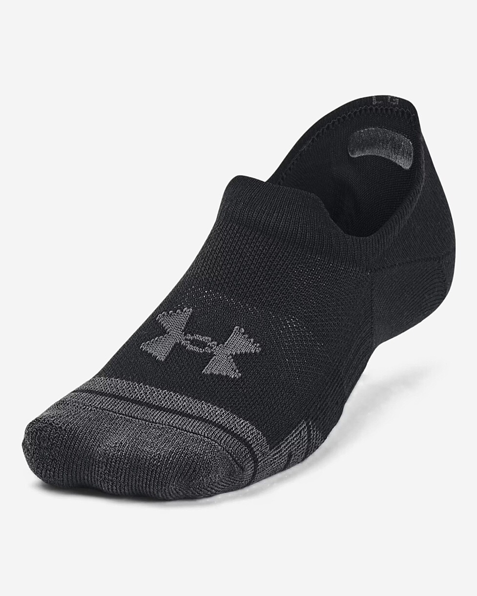 MEIAS UNDER ARMOUR PERFORMANCE 3PK - PRETO