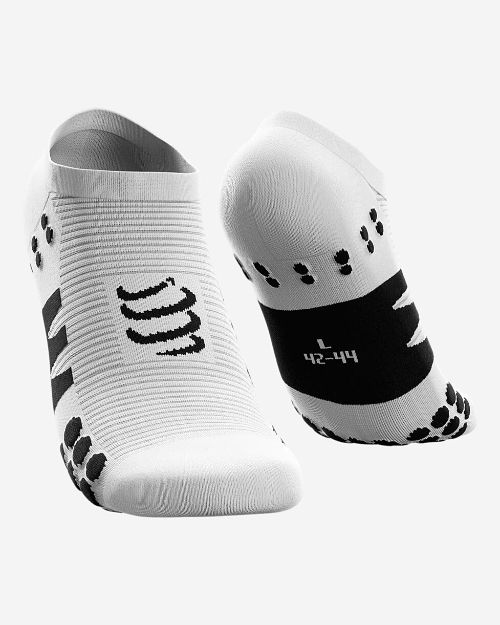 MEIAS COMPRESSPORT NO SHOW  - BR/PRETO