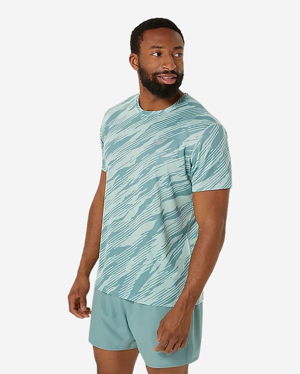 T-SHIRT ASICS CORE ALL OVER PRINT