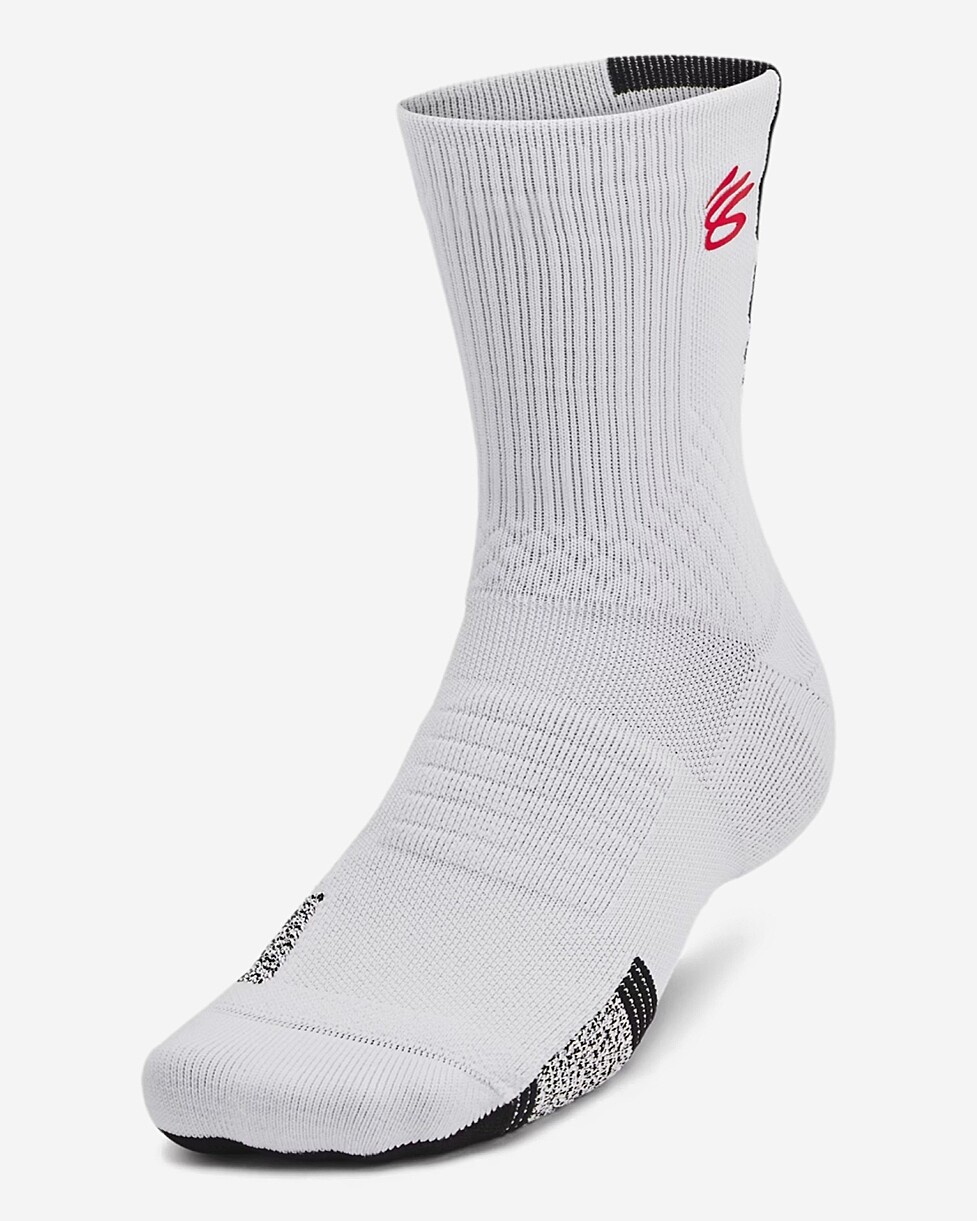 MEIAS UNDER ARMOUR CURRY  - CINZA/CLARO