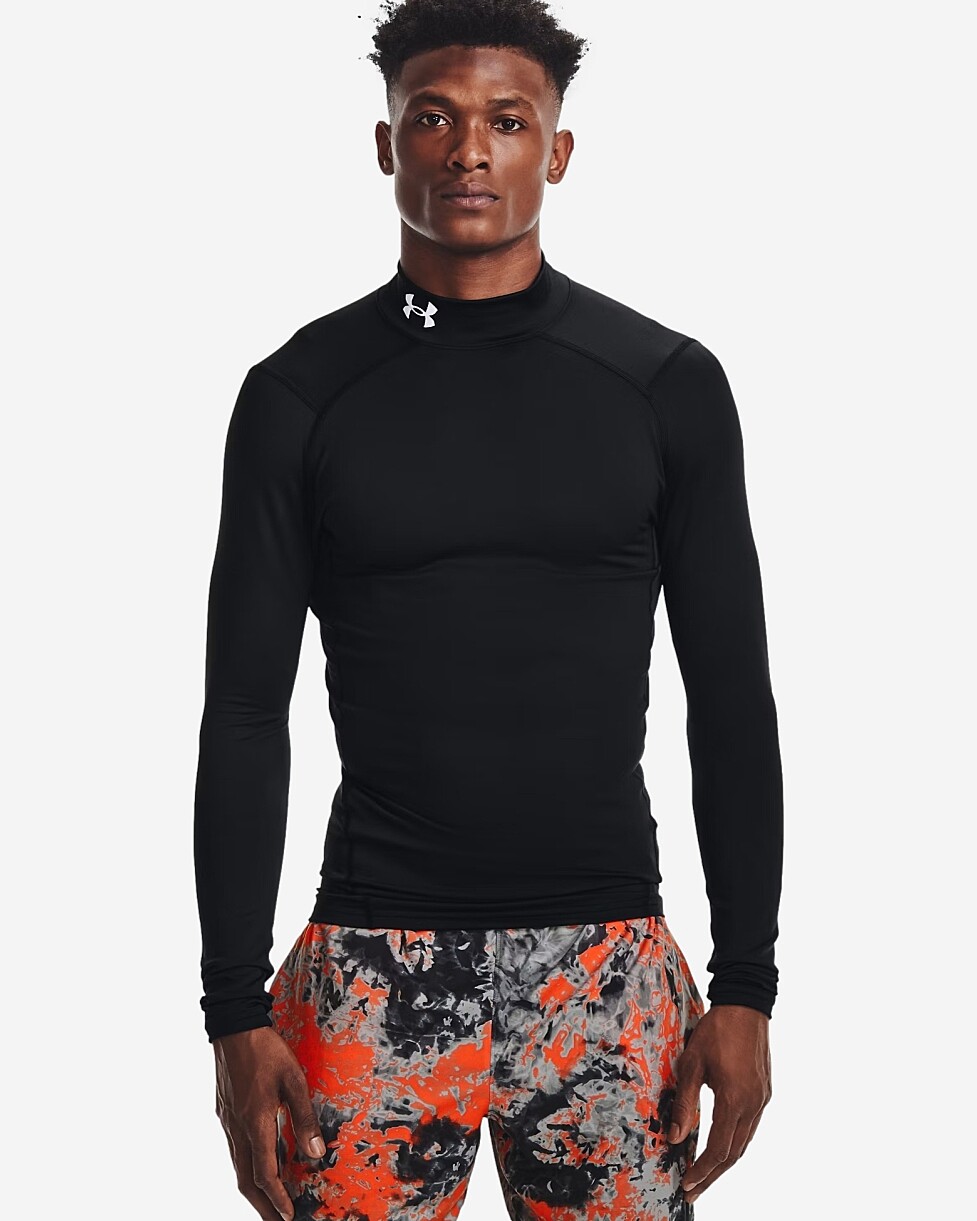 L/S UNDER ARMOUR COMP MOCK