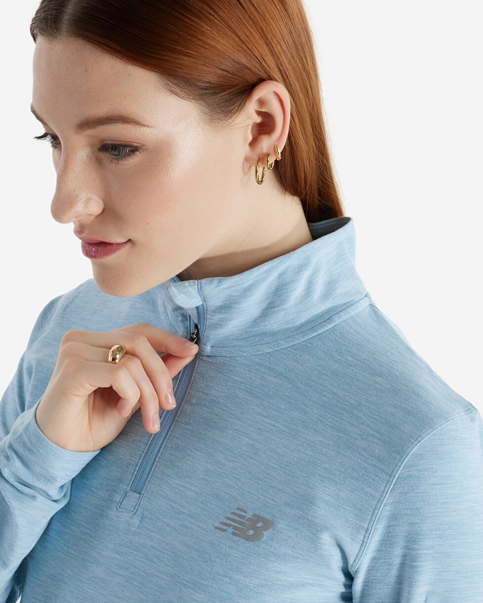 SWEAT NEW BALANCE SPORT ESS SPACE DYE ZIP W