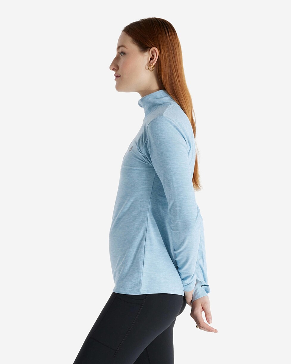 SWEAT NEW BALANCE SPORT ESS SPACE DYE ZIP W