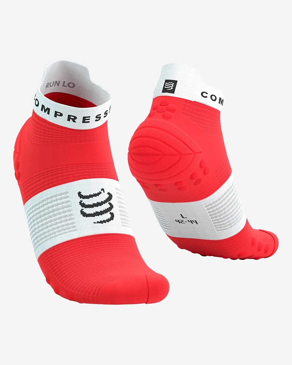 MEIAS COMPRESSPORT PRO RACING V 4.0 RU LOW  - LARANJA