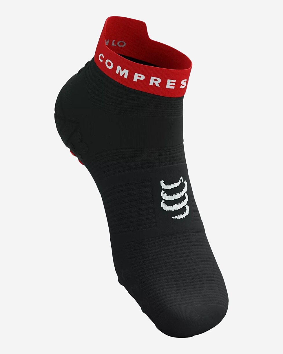 MEIAS COMPRESSPORT PRO RACING V 4.0 RU LOW  - PRETO
