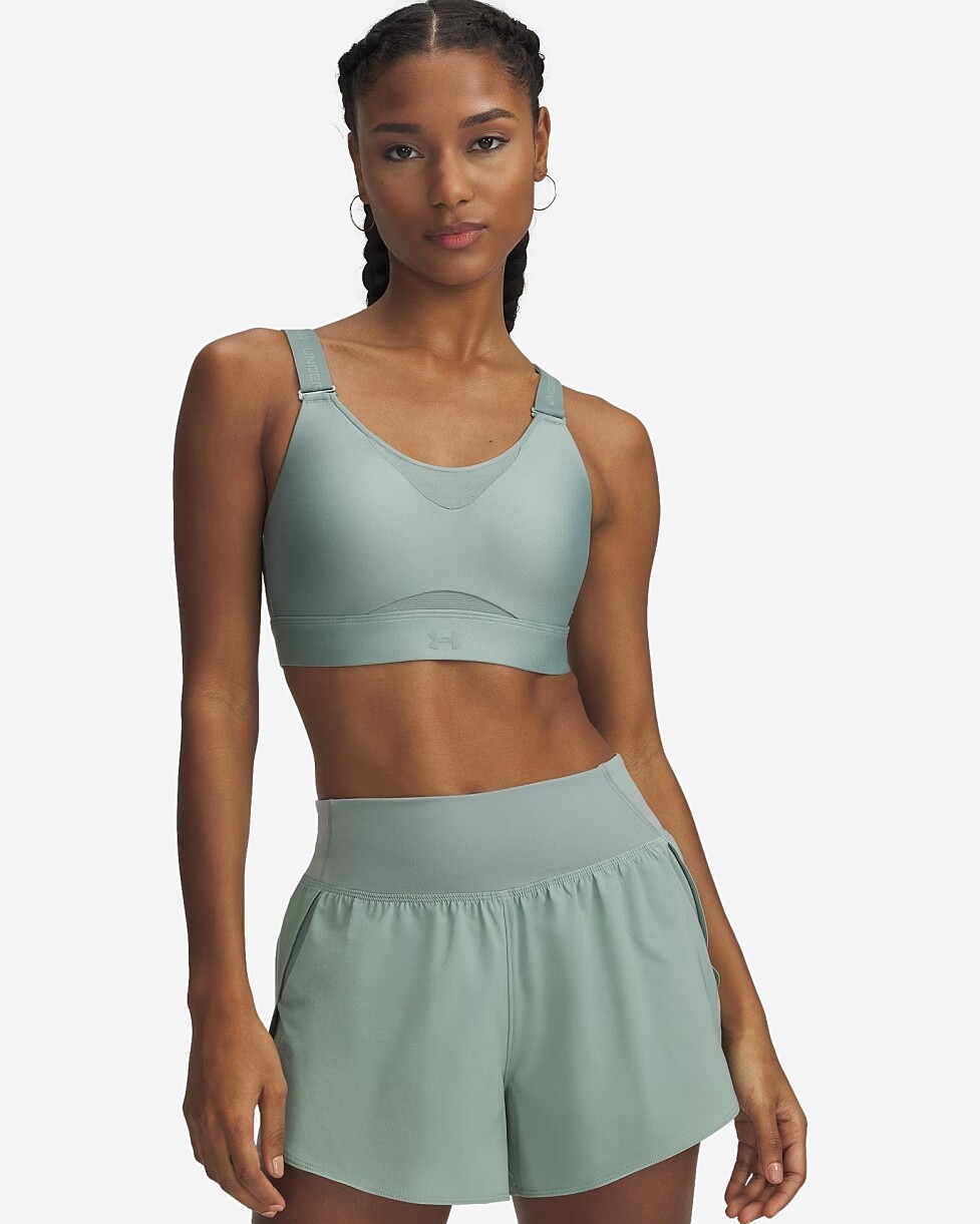 TOP UNDER ARMOUR INFINITY HIGH BRA - VERDE