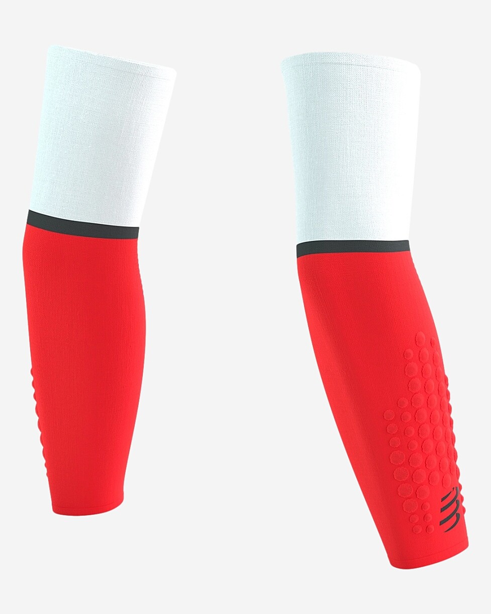 MANGUITOS COMPRESSPORT ARM FORCE ULTRALIGHT  - BR/LARANJA