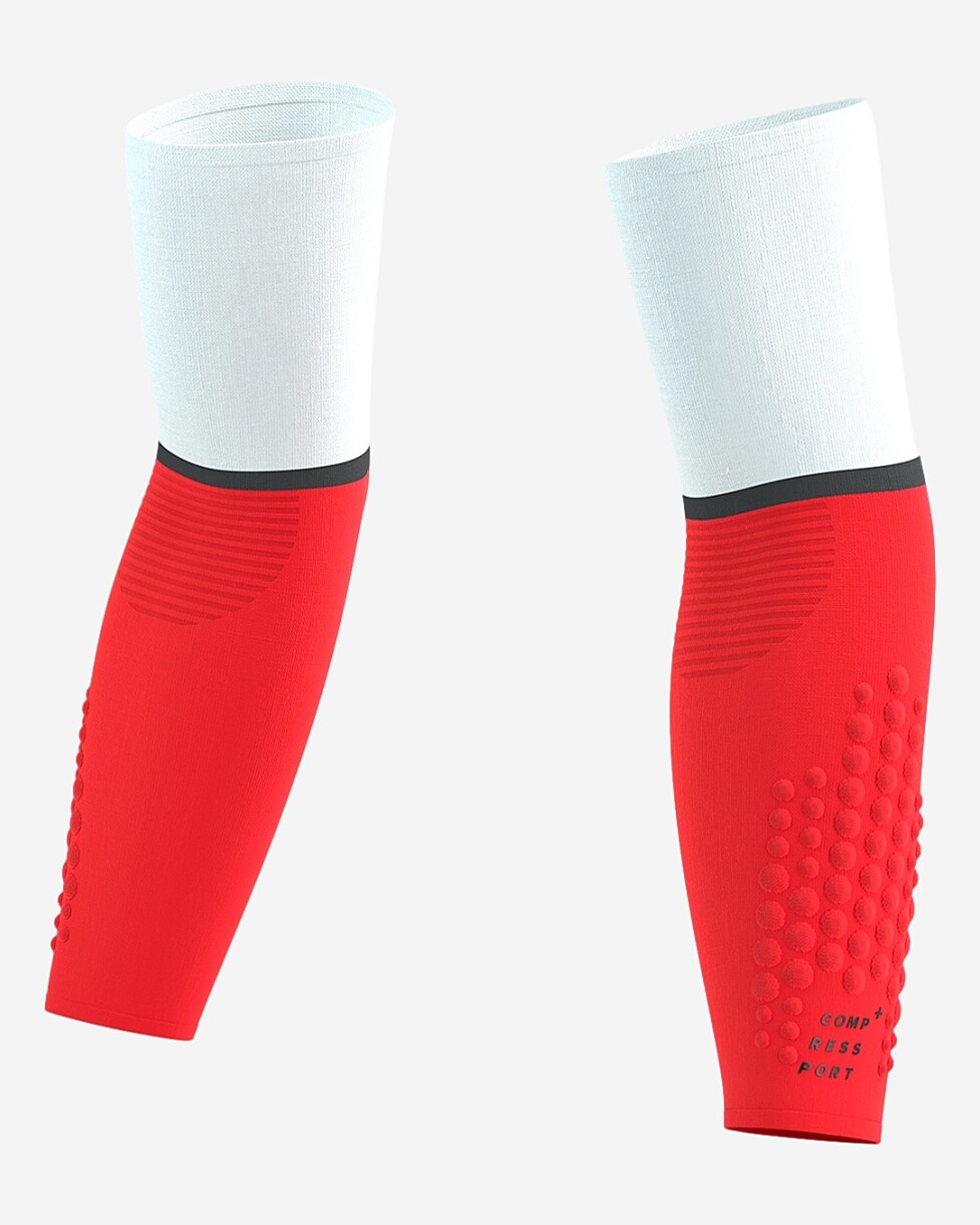 MANGUITOS COMPRESSPORT ARM FORCE ULTRALIGHT  - BR/LARANJA