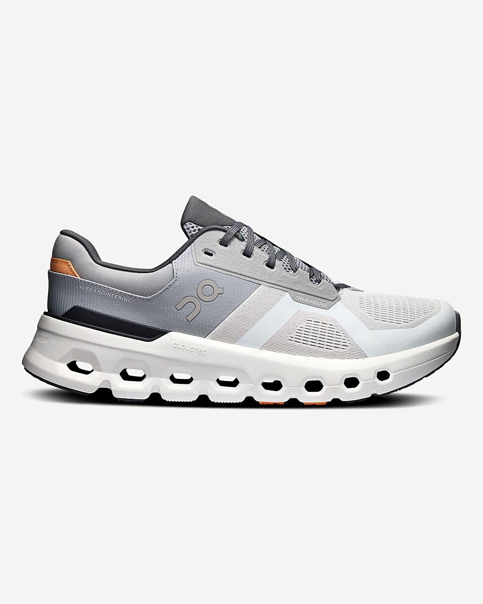 TENIS ON CLOUDRUNNER - CINZA/BRANCO