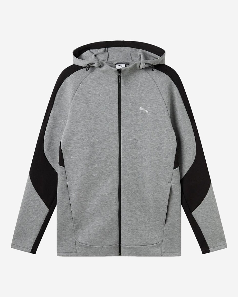 CASACO PUMA EVOSTRIPE - CINZA/CLARO