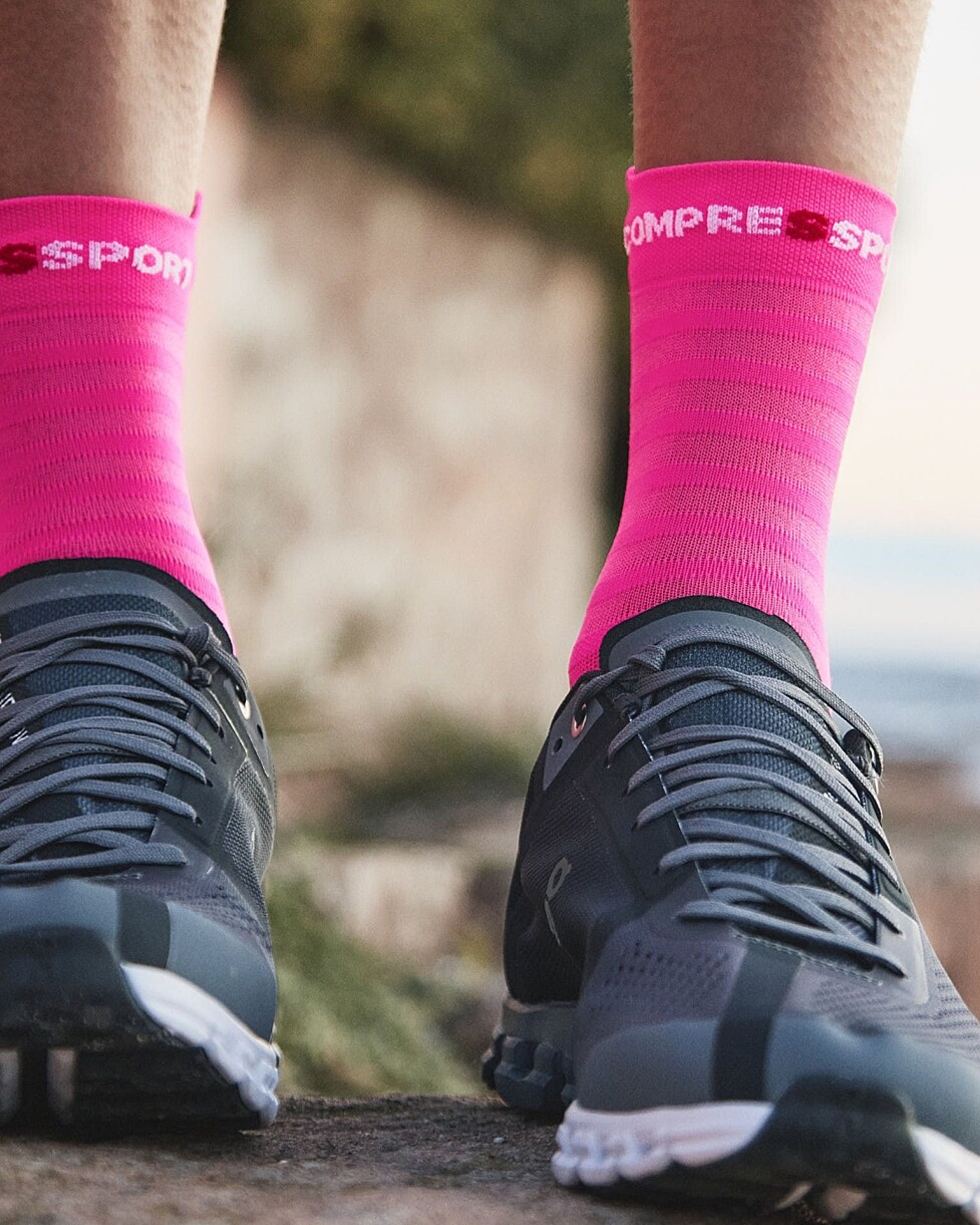 MEIAS COMPRESSPORT PRO RACING V 4.0 ULTRALIGHT RUN HIGH