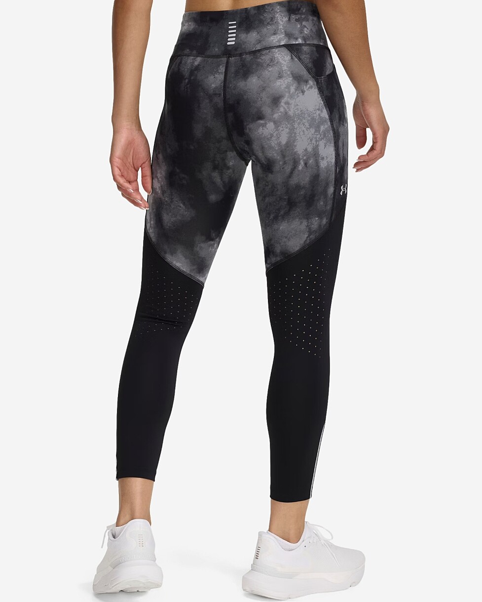 LEGGINGS UNDER ARMOUR FLY FAST ANKLE - PR/CINZA