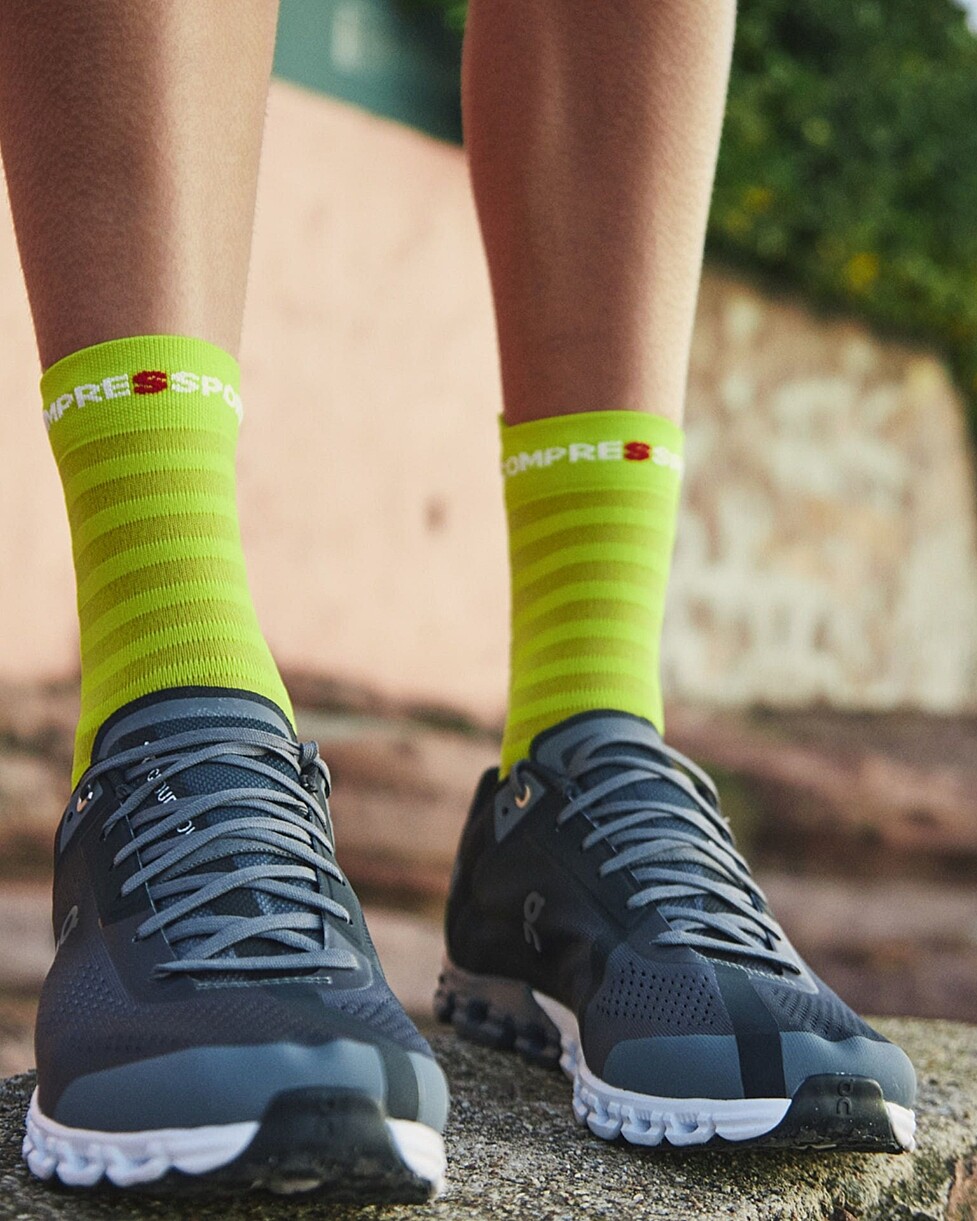 MEIAS COMPRESSPORT PRO RACING V 4.0 ULTRALIGHT RUN HIGH