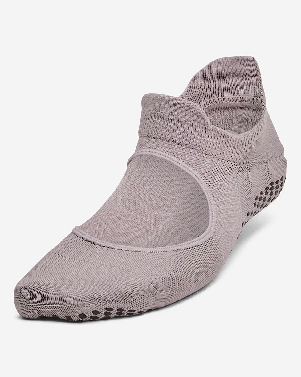 MEIAS UNDER ARMOUR BREATHE BALANCE  - CINZA