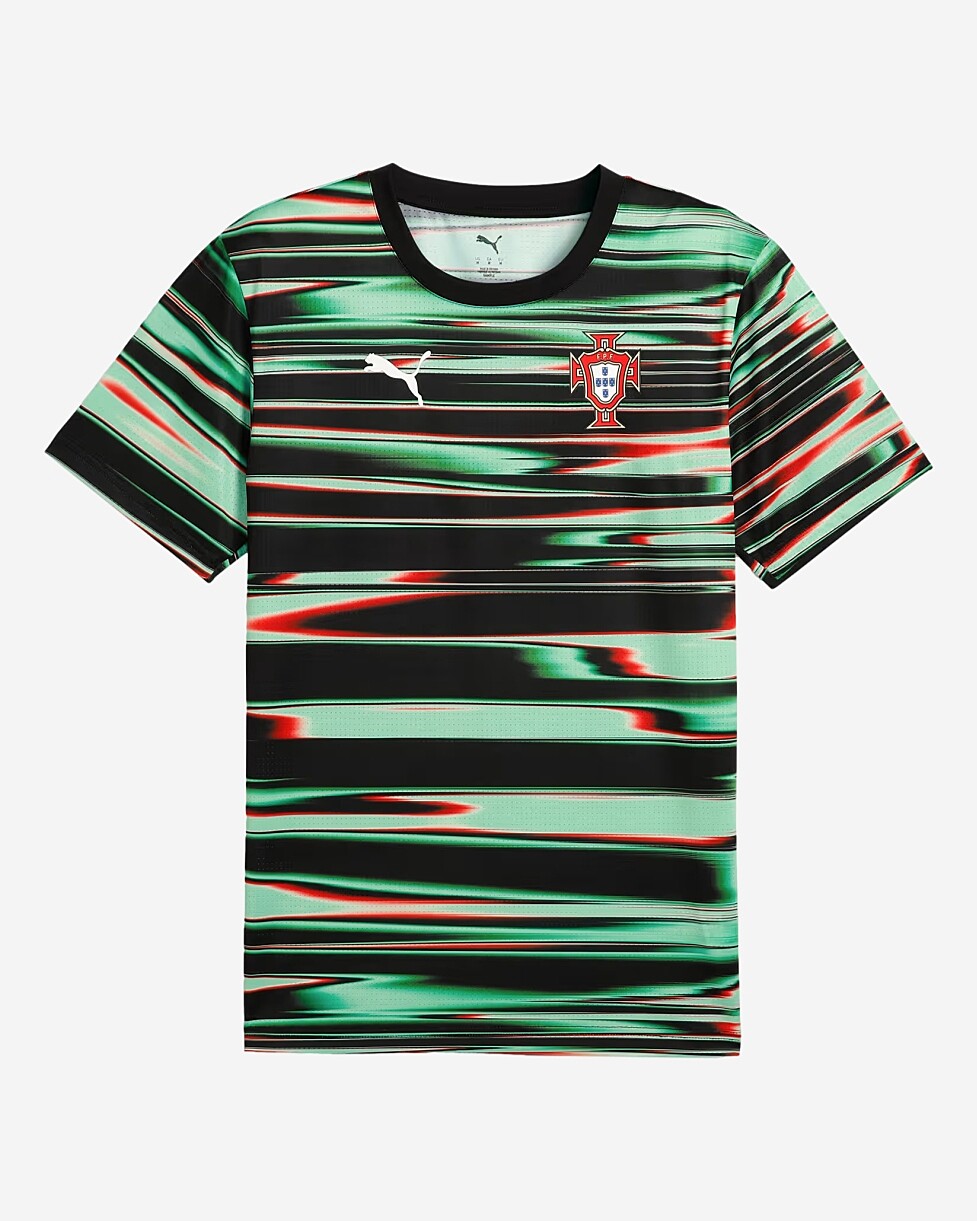 T-SHIRT PUMA FPF PRE MATCH  - PR/VERDE
