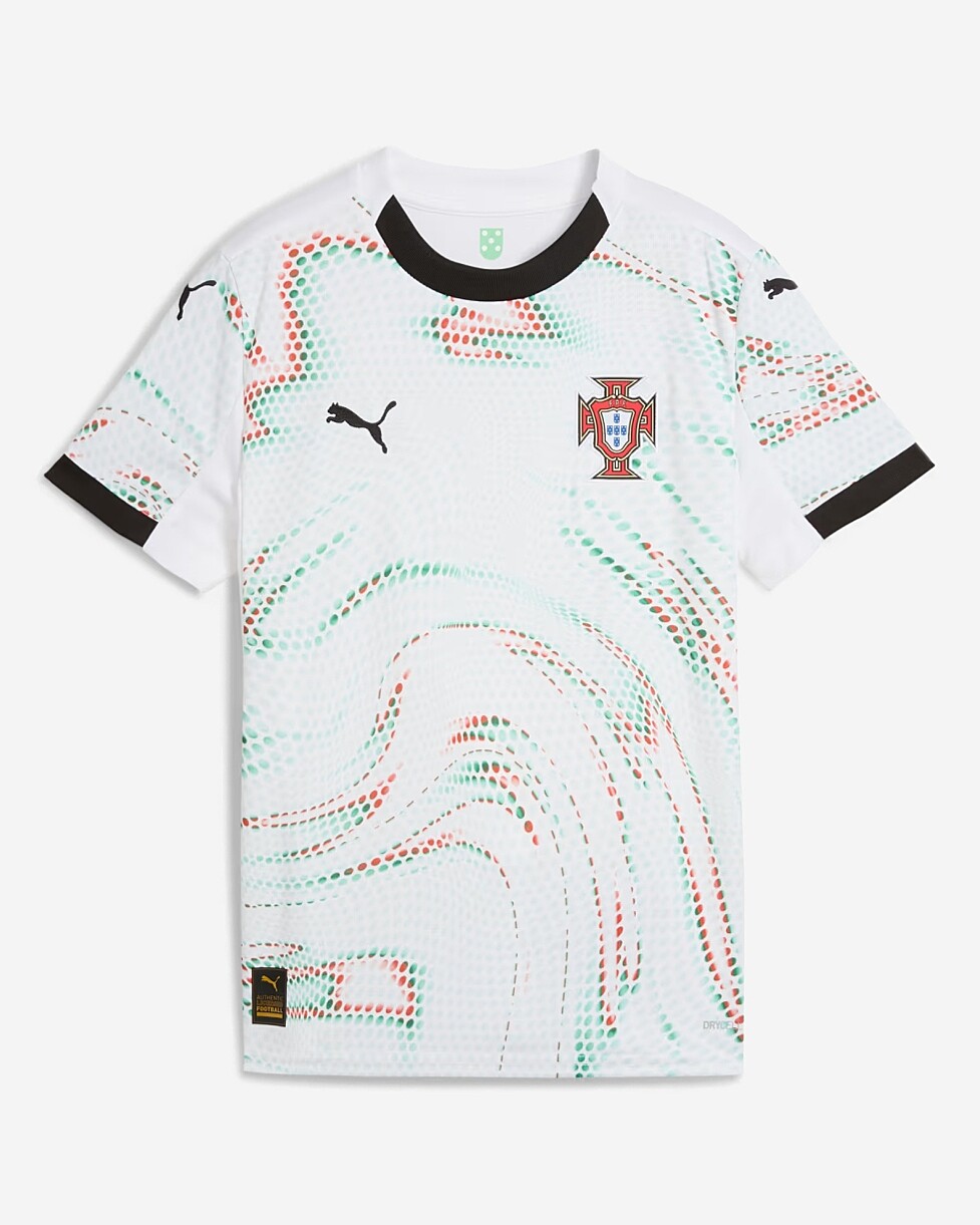 T-SHIRT PUMA FPF HOME JR  - BRANCO