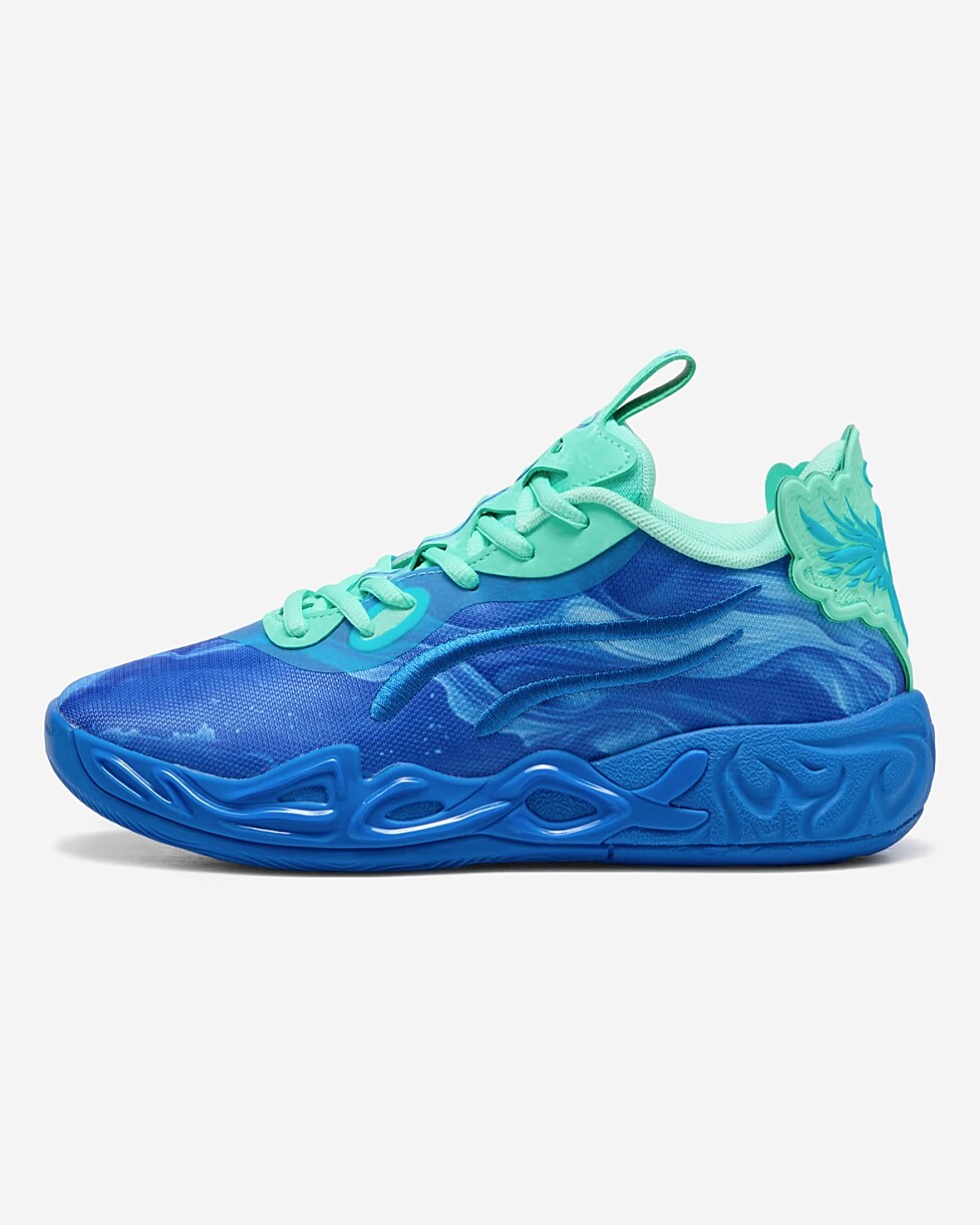 TENIS PUMA MB 04 LO TEAM JR - AZUL