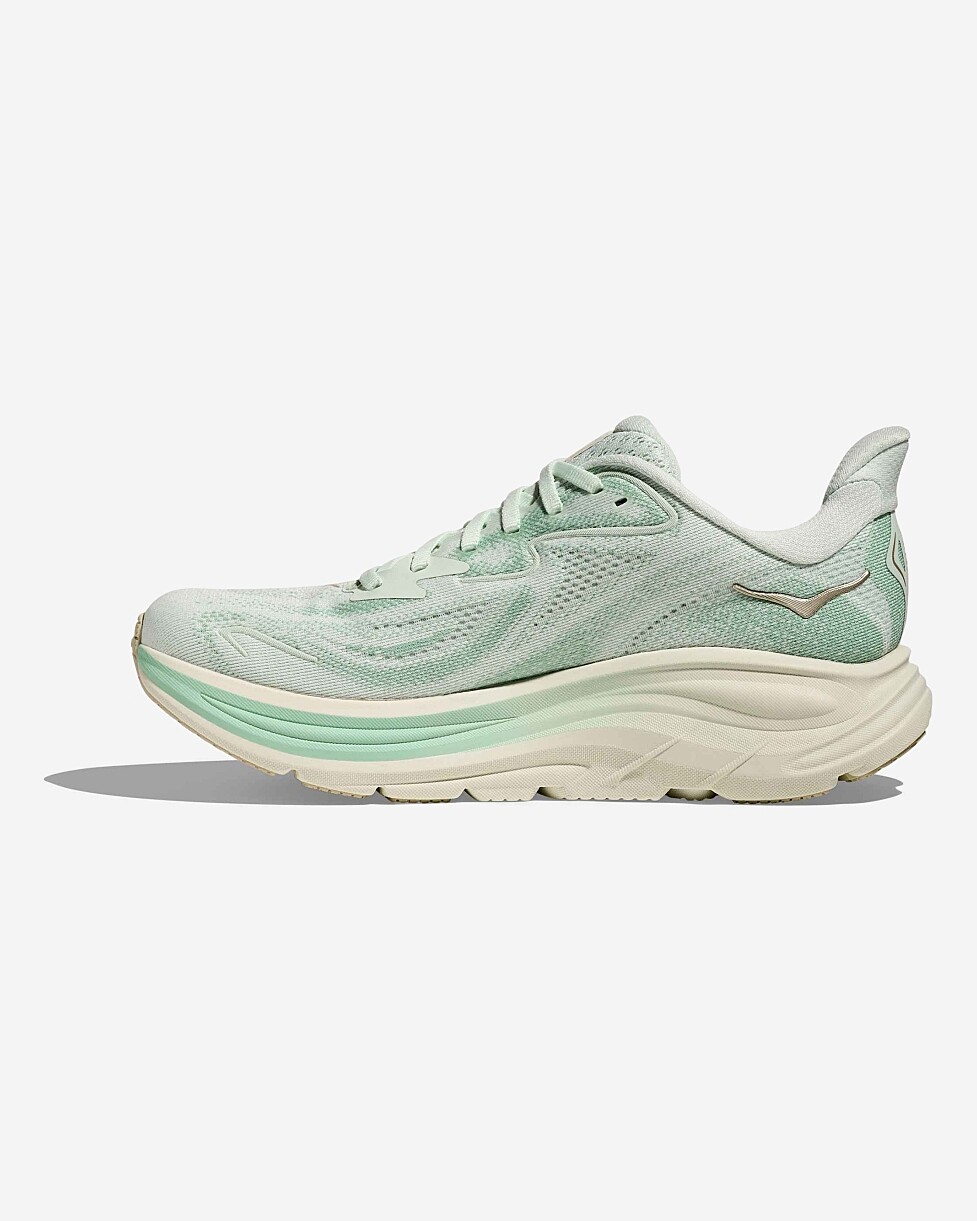 TENIS HOKA CLIFTON 10 - VERDE CLARO