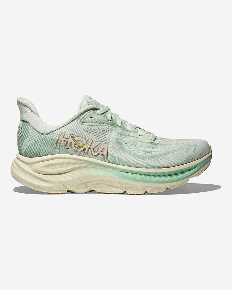 TENIS HOKA CLIFTON 10 - VERDE CLARO