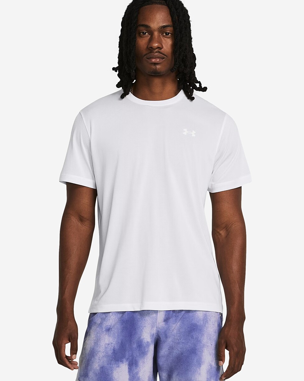 T-SHIRT UNDER ARMOUR LAUNCH SHORTS SLEEVE