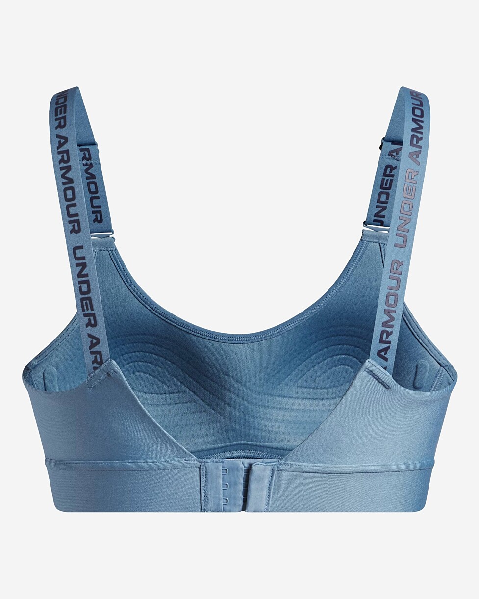 TOP UNDER ARMOUR INFINITY MID COVERED  - AZUL
