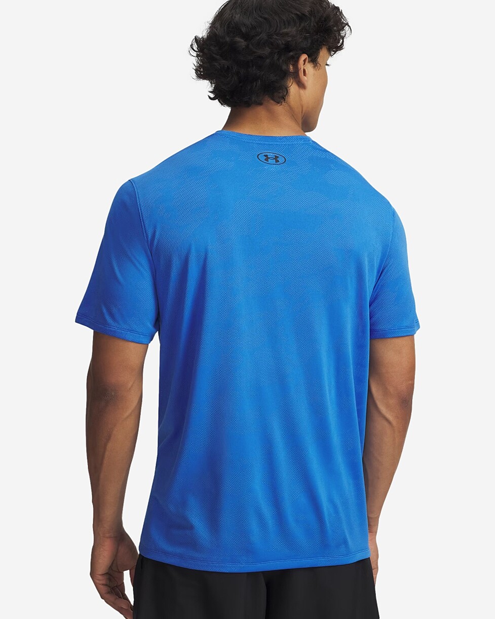 T-SHIRT UNDER ARMOUR TECH VENT - AZUL ESCURO