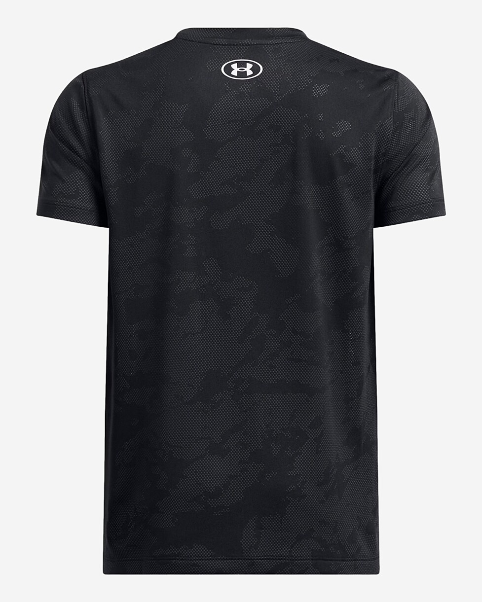 T-SHIRT UNDER ARMOUR TECH VENT  JR  - PRETO