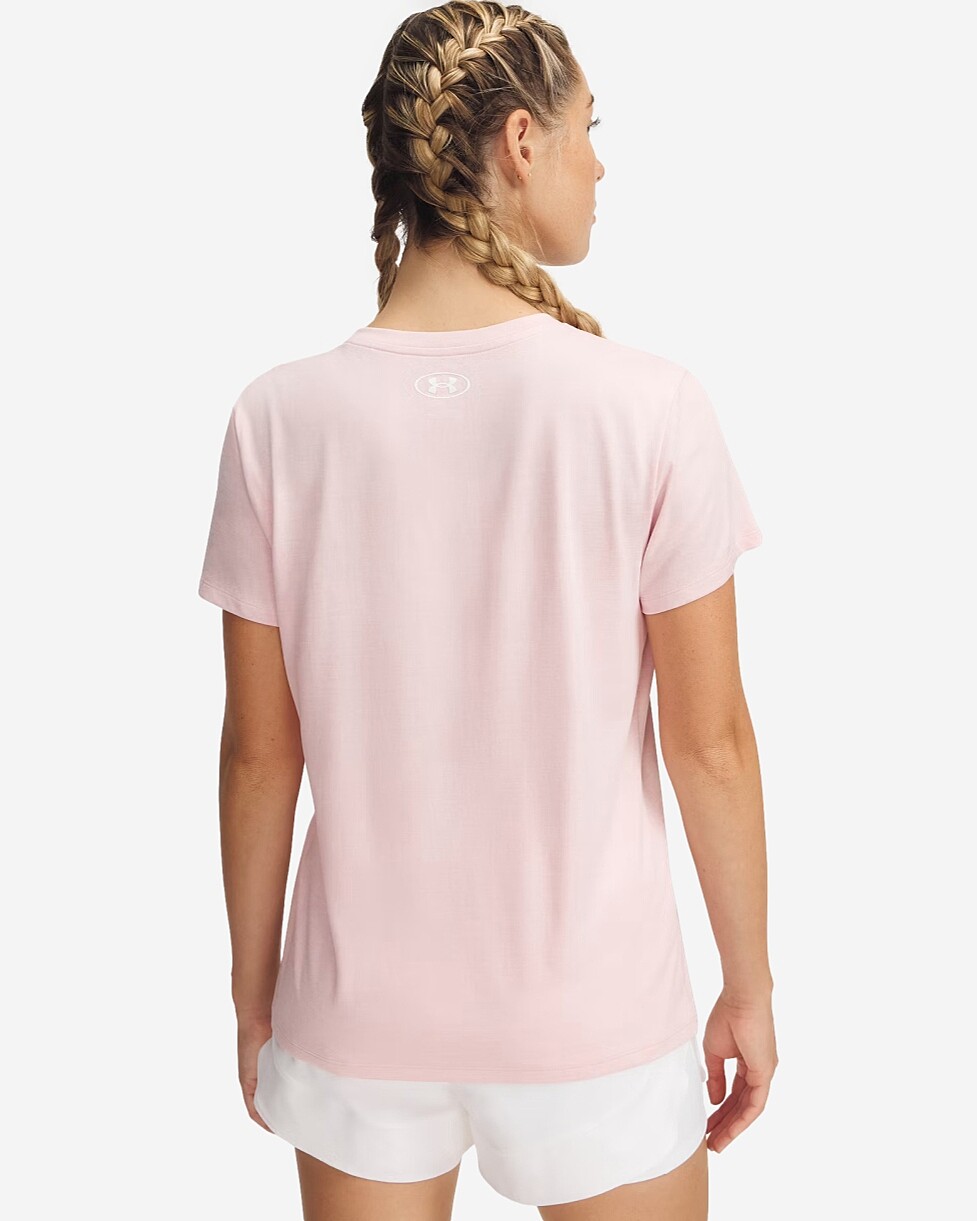 T-SHIRT UNDER ARMOUR TECH SSV  - ROSA
