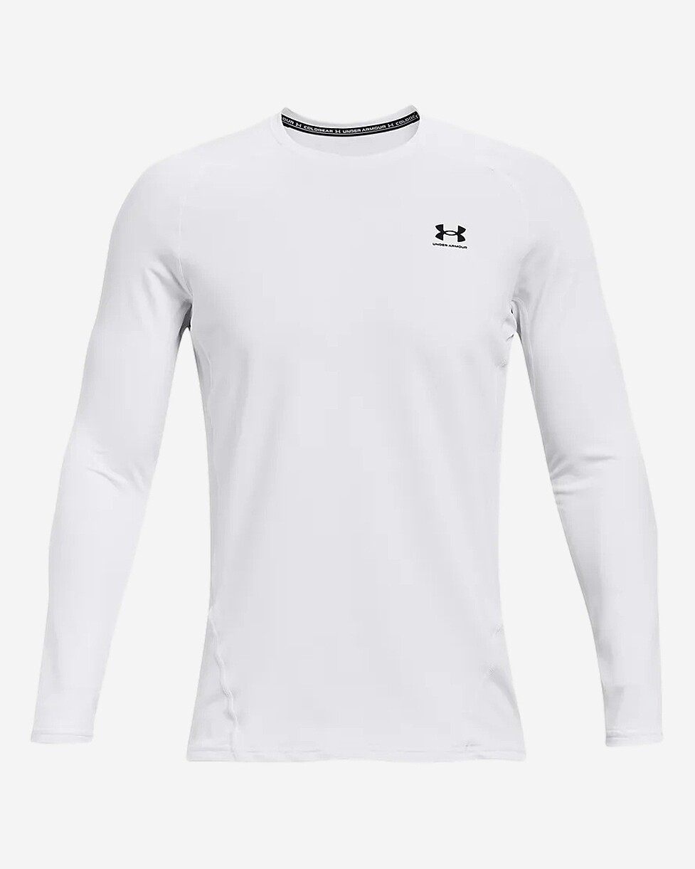 SWEAT UNDER ARMOUR COLDGEAR FITTED L/S - BRANCO