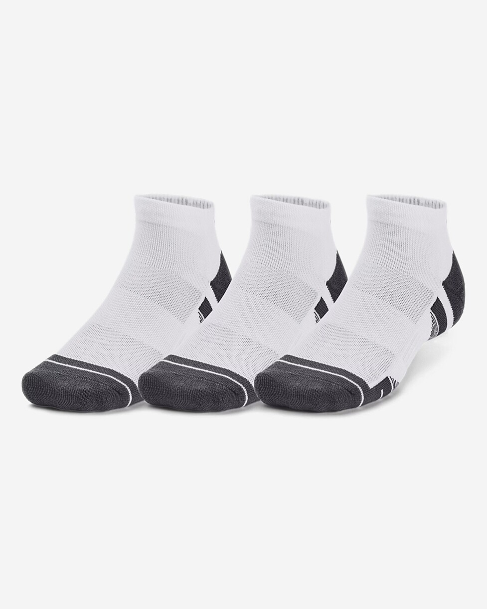 MEIAS UNDER ARMOUR PERFORMANCE TECH 3PK - BRANCO