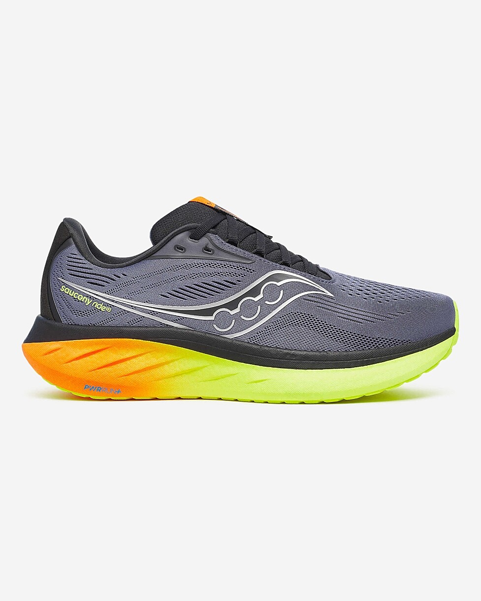 TENIS SAUCONY RIDE 18 - CINZA ESCURO