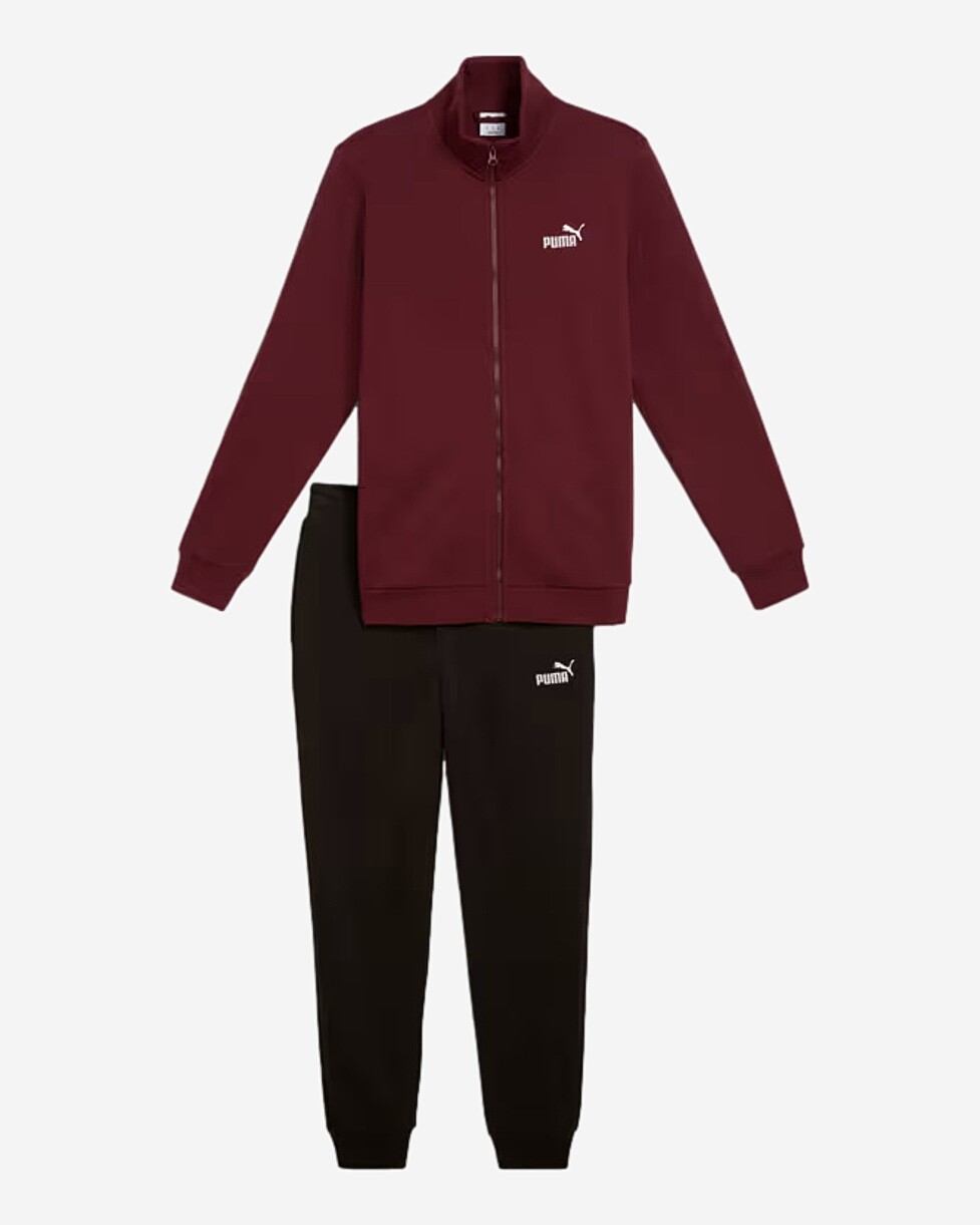 FATO TREINO PUMA CLEAN SWEAT SUIT - BORDEAUX