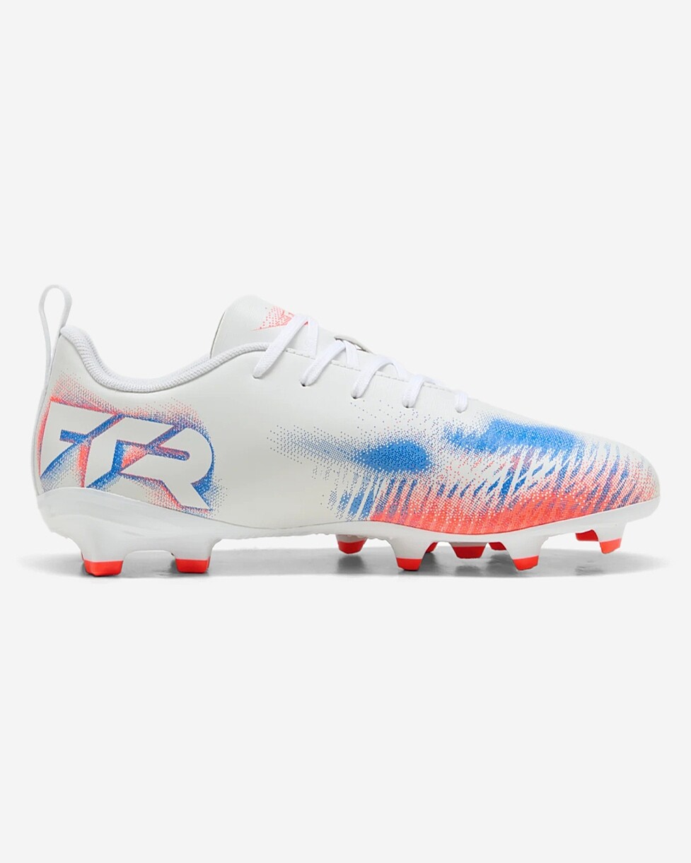 CHUTEIRA PUMA FUTURE 8 PLAY FG/AG JR - BRANCO