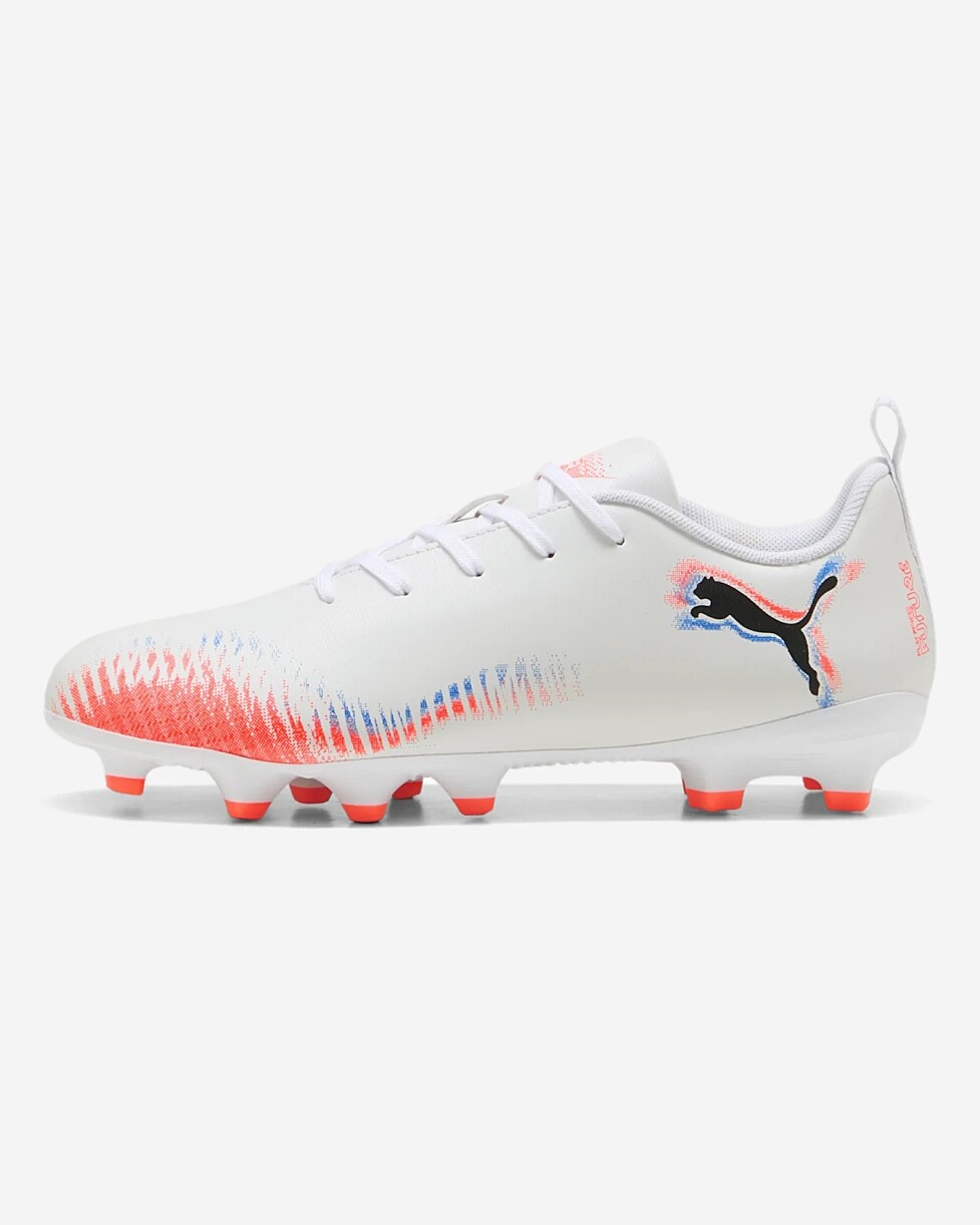 CHUTEIRA PUMA FUTURE 8 PLAY FG/AG JR - BRANCO
