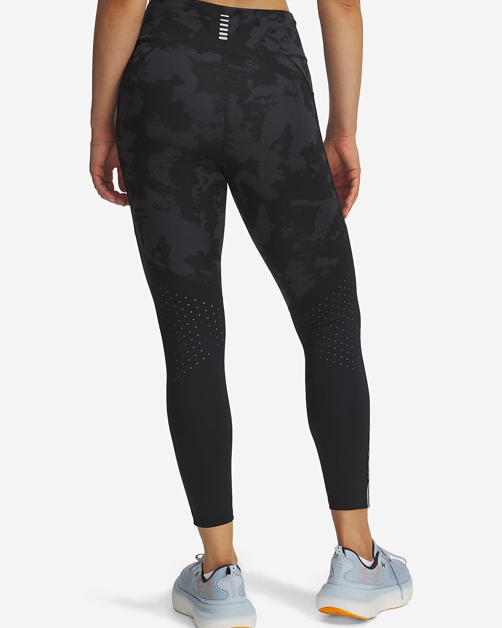 LEGGINGS UNDER ARMOUR FLY FAST ANKLE - PR/PRATEADO
