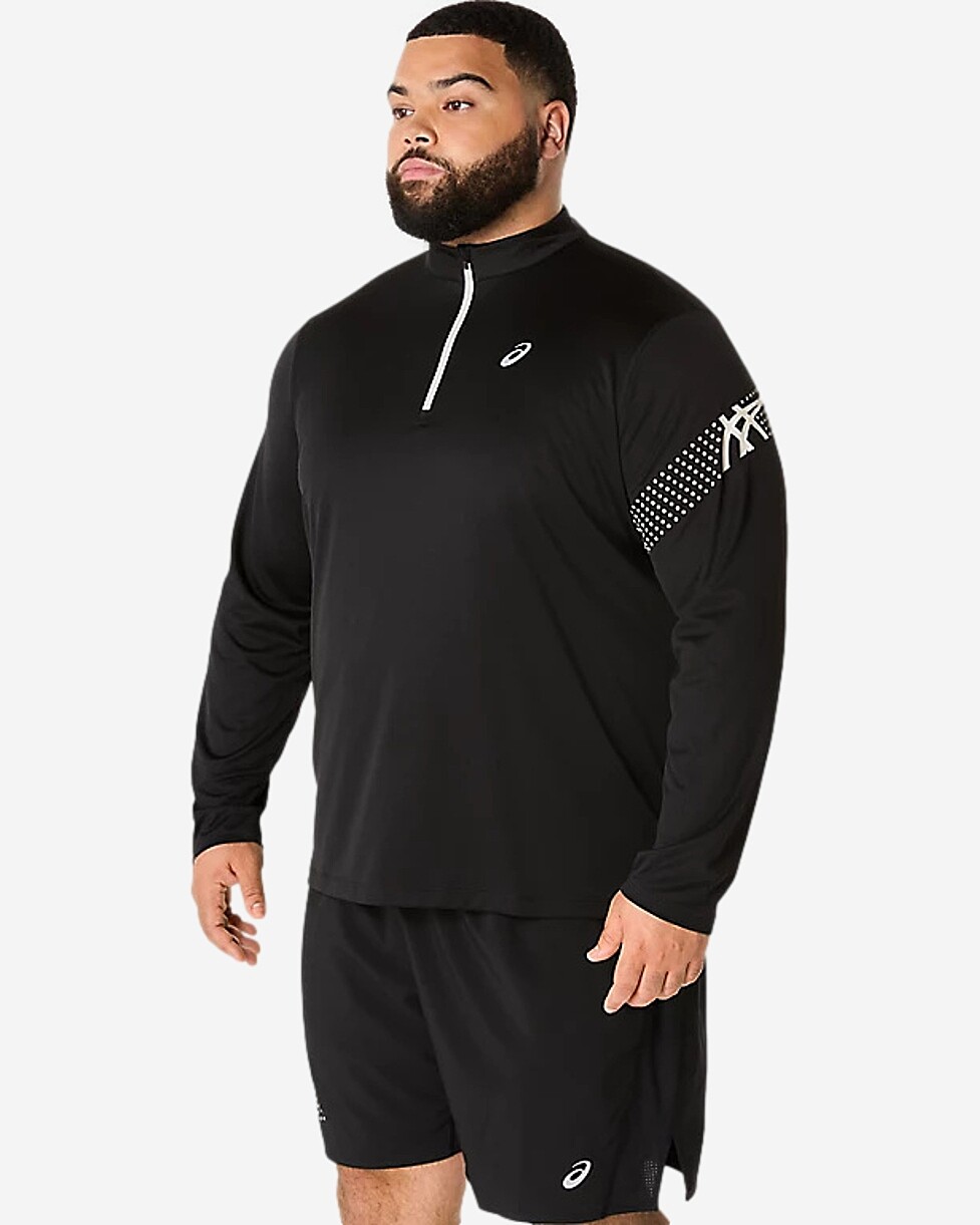 SWEAT ASICS ICON LS 1/2 ZIP