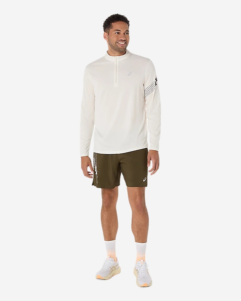 SWEAT ASICS ICON LS 1/2 ZIP