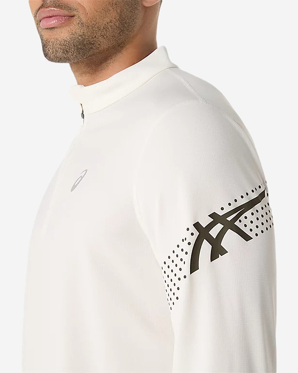SWEAT ASICS ICON LS 1/2 ZIP