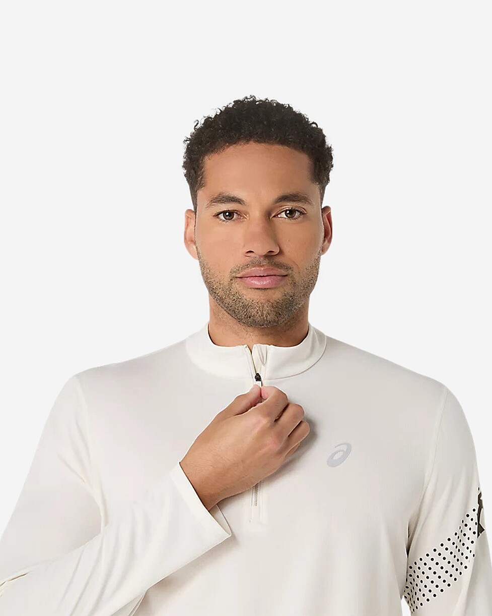 SWEAT ASICS ICON LS 1/2 ZIP