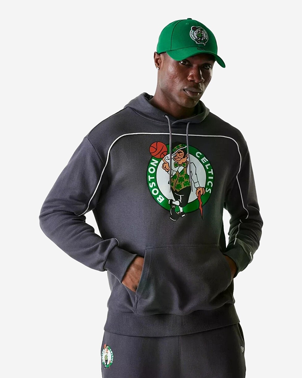 SWEAT NEW ERA NBA PIPING - PRETO