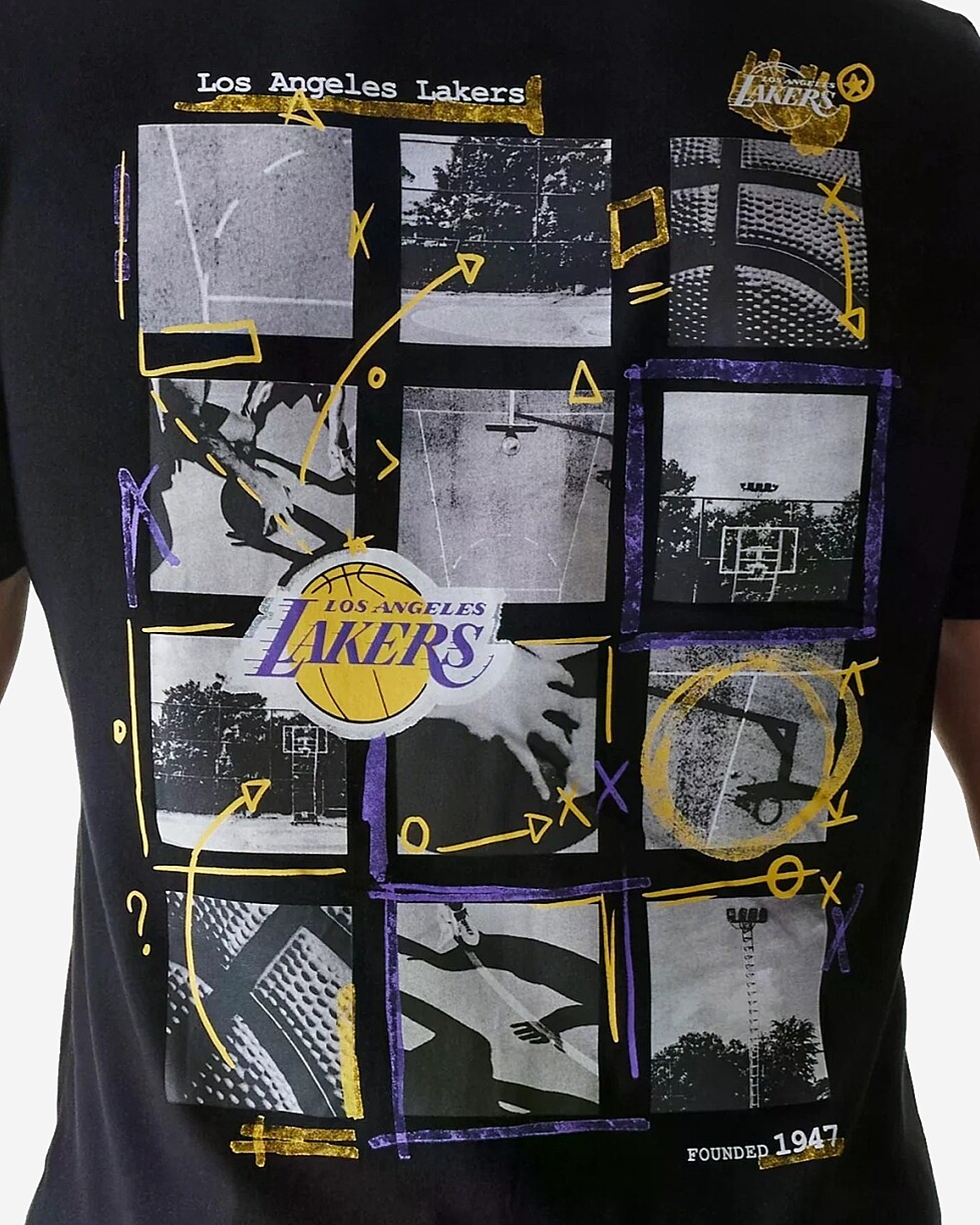 T-SHIRT NEW ERA NBA PHOTOGRPHC PRINT 
