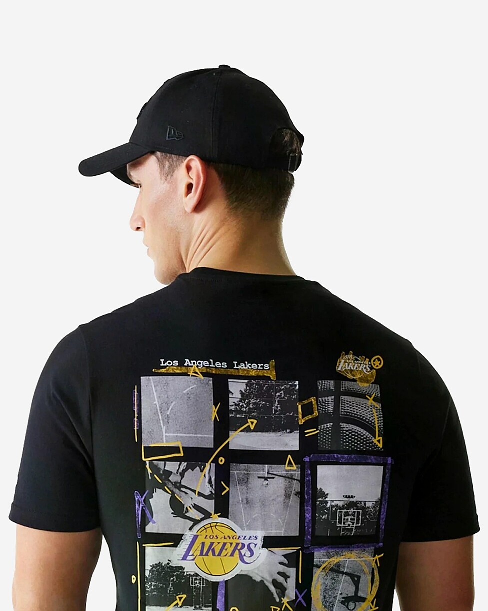 T-SHIRT NEW ERA NBA PHOTOGRPHC PRINT 