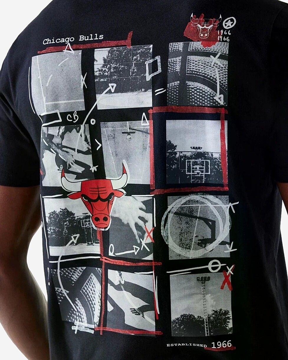 T-SHIRT NEW ERA NBA PHOTOGRPHC PRINT 