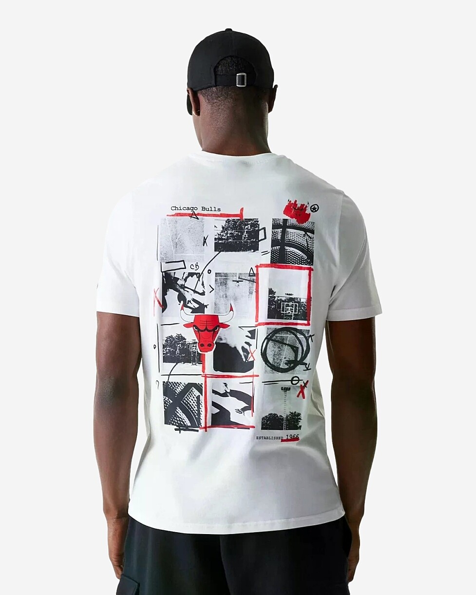 T-SHIRT NEW ERA NBA PHOTOGRPHC PRINT  - BRANCO