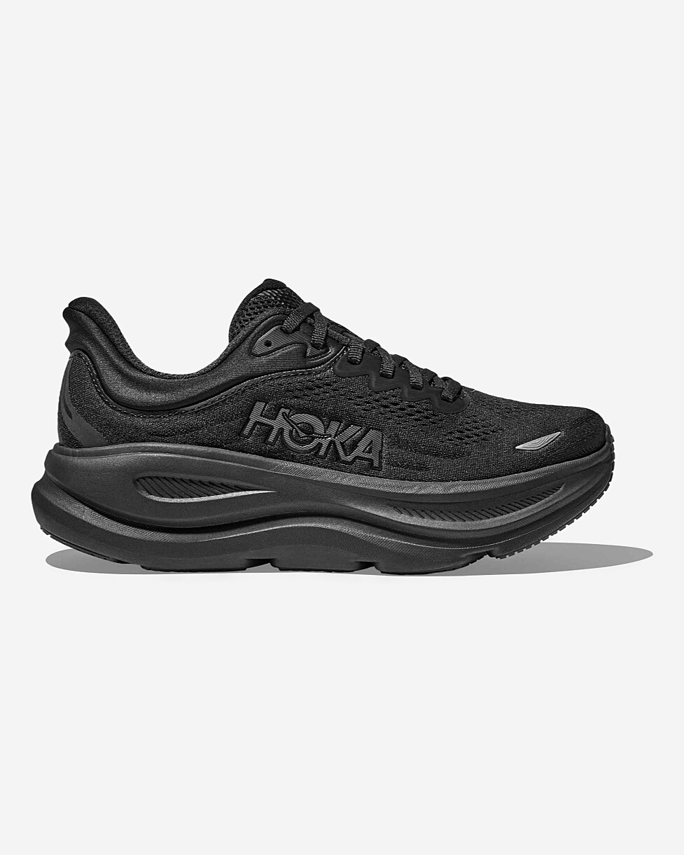 TENIS HOKA BONDI 9 - PRETO  WIDE