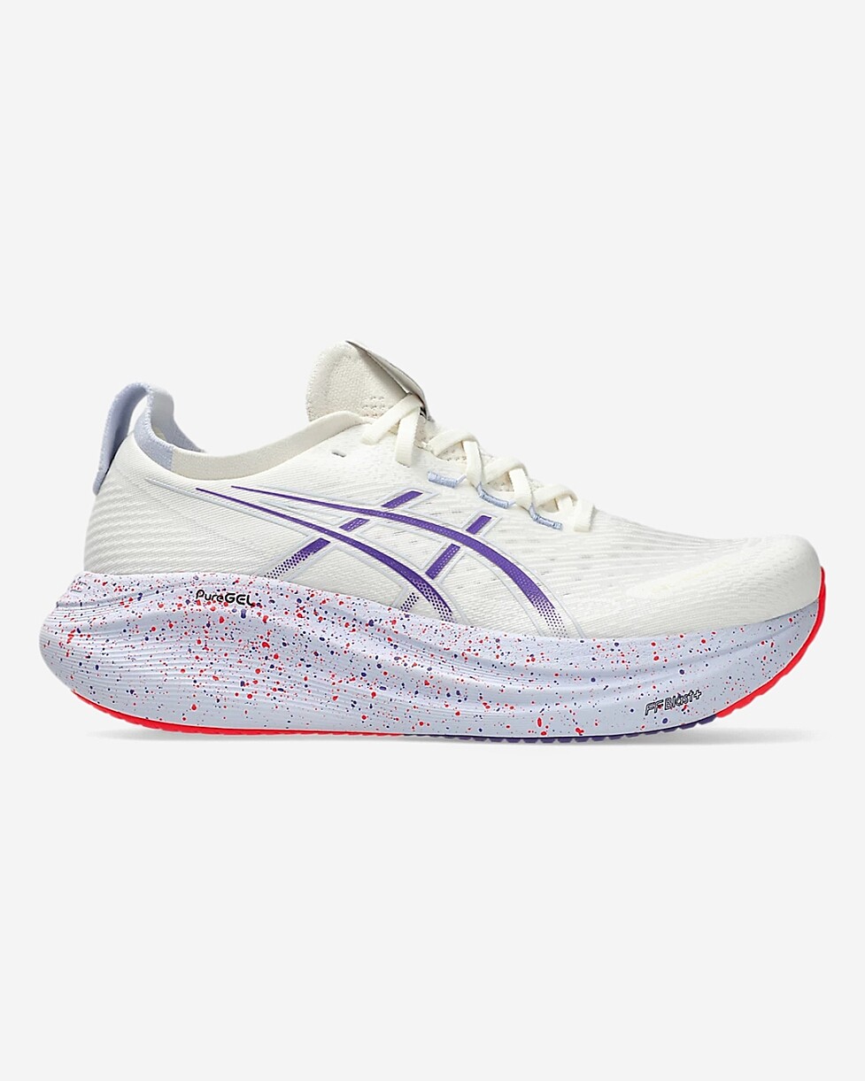 TENIS ASICS GEL NIMBUS 27 - BR/BEJE