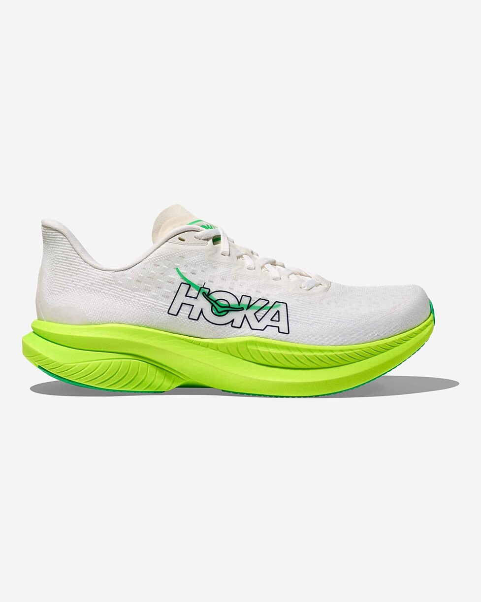 TENIS HOKA MACH 6 - BR/VERDE