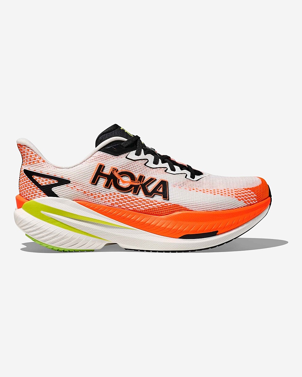 TENIS HOKA MACH  X 3 - BR/LARANJA